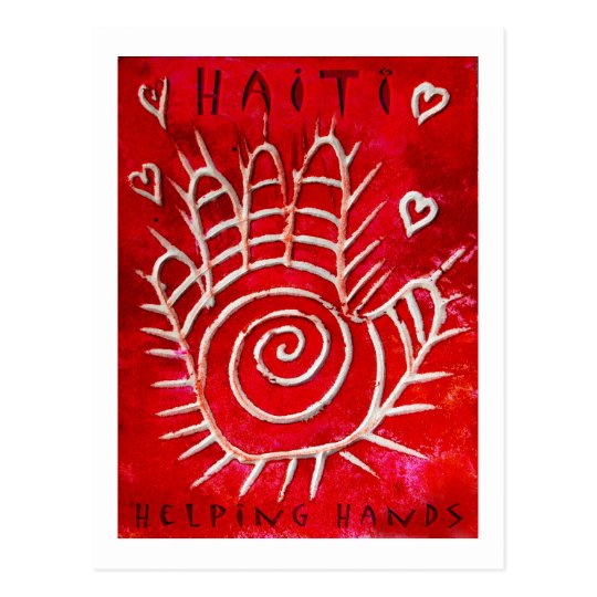 Helping Hands For Haiti Postcard