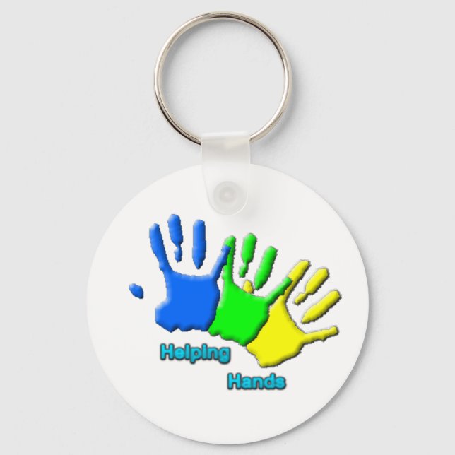 helping hands Keychain (Front)
