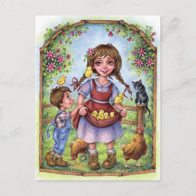 Helping Hands Postcard (Front)