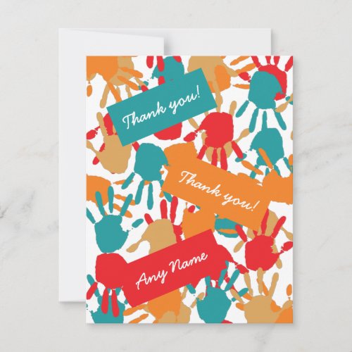 Helping Hands Thank You Card