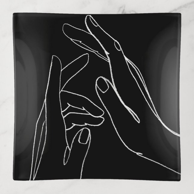 Helping Hands Trinket Tray (Front)