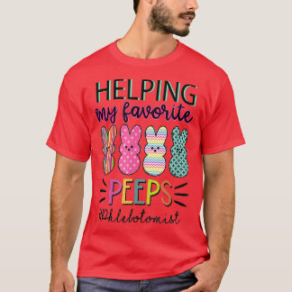 Helping My Favorite Phlebotomist Bunny Family East T-Shirt