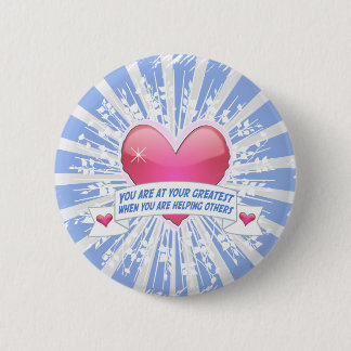 Helping Others Pinback Button