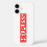 Helpless Stamp iPhone 16 Case
