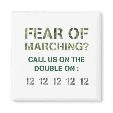 Helpline for Fear of Army Marching On The Double Magnet Helpline for Fear of Army Marching On The Double Magnet