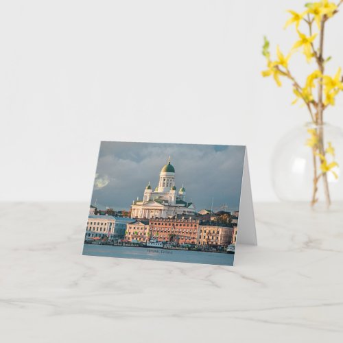 Helsinki Cathedral Finland Card