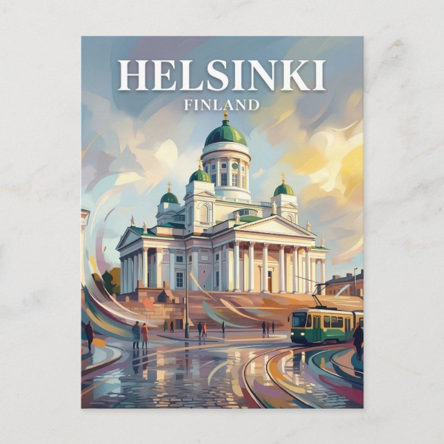 Helsinki Cathedral Finland Postcard (Front)