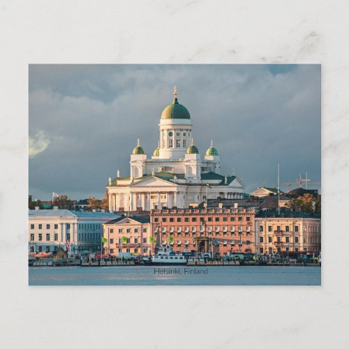 Helsinki Cathedral Finland Postcard