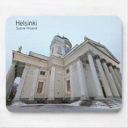 Helsinki Cathedral Mouse Pad