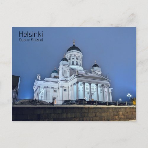 Helsinki Cathedral Postcard
