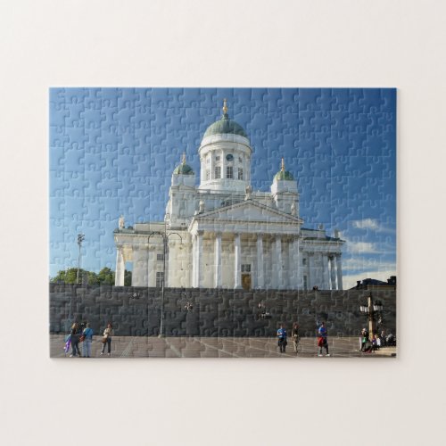 Helsinki Cathedral view puzzle