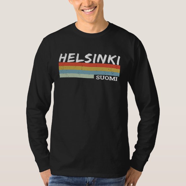 Helsinki City  And Souvenir For Men And Women T-Shirt (Front)