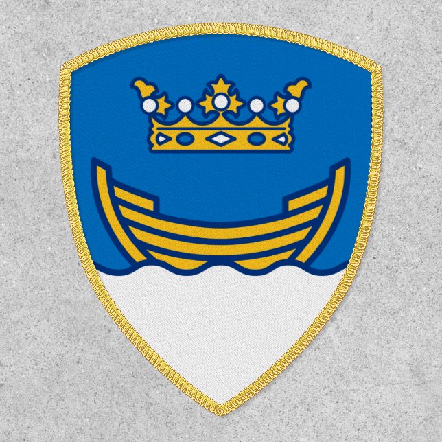 Helsinki coat of arms patch (Front)