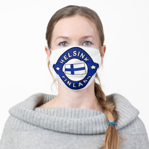 Helsinki Finland Adult Cloth Face Mask