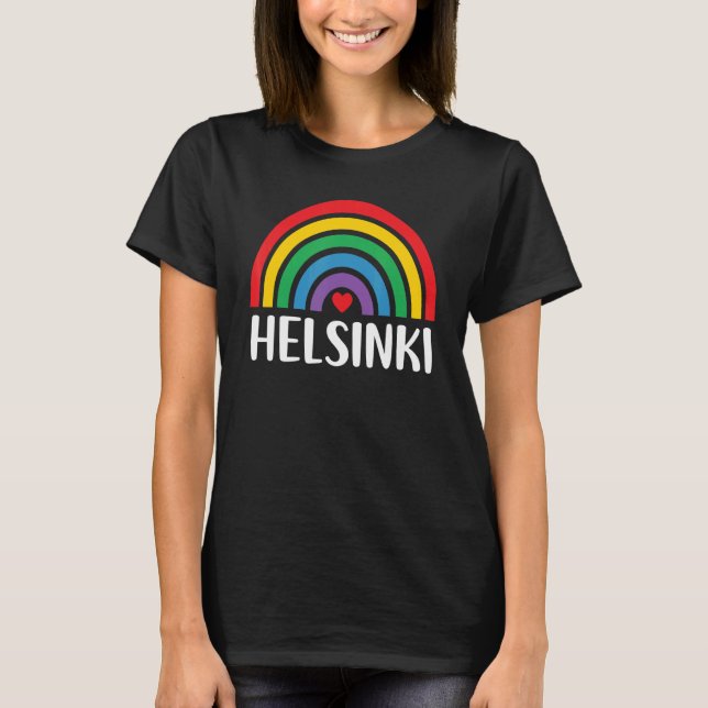 Helsinki Finland for Women Travel T-Shirt (Front)