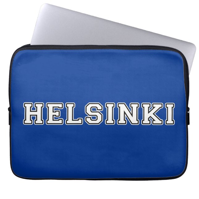 Helsinki Finland Laptop Sleeve (Front)