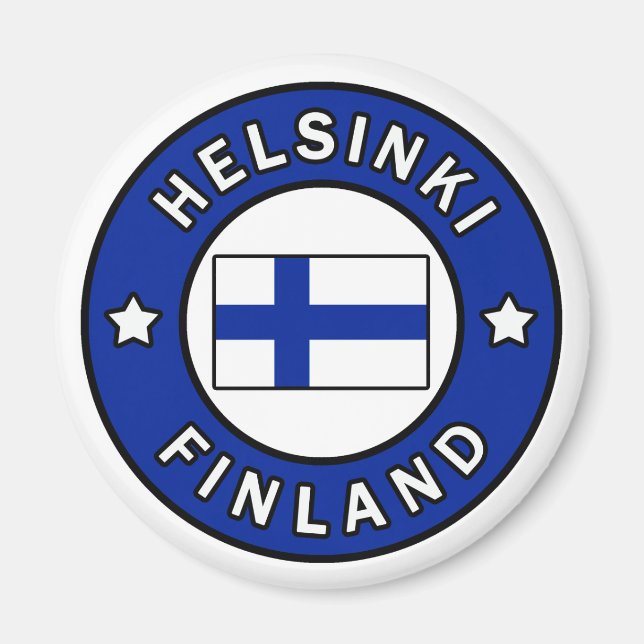 Helsinki Finland Magnet (Front)