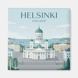 Helsinki, Finland Magnet