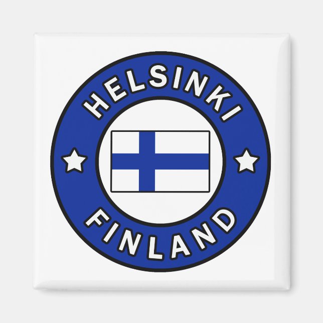 Helsinki Finland Magnet (Front)