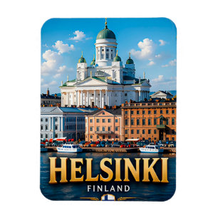 Helsinki Finland Nordic Capital Escape 🌊 Magnet