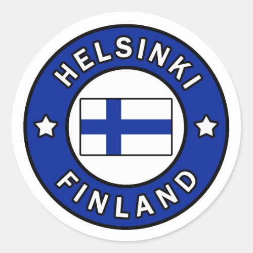 Helsinki Finland sticker