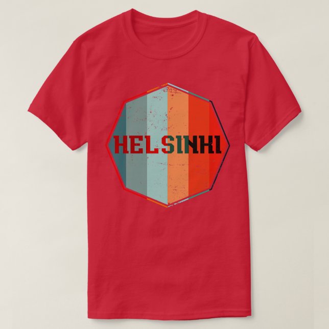 Helsinki Finland T-Shirt (Design Front)