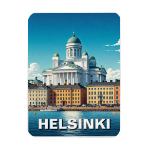 Helsinki Finland Travel Magnet