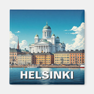 Helsinki Finland Travel Magnet