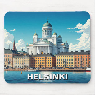 Helsinki Finland Travel Mouse Pad
