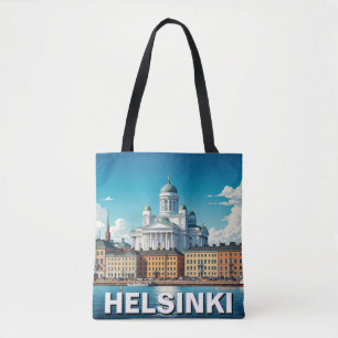 Helsinki Finland Travel Tote Bag