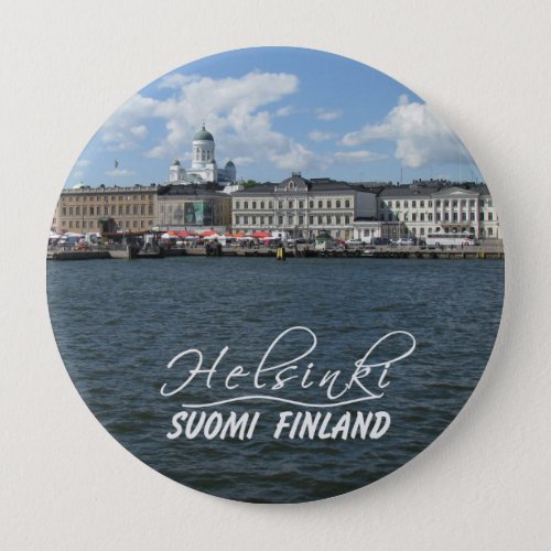 Helsinki Harbor button