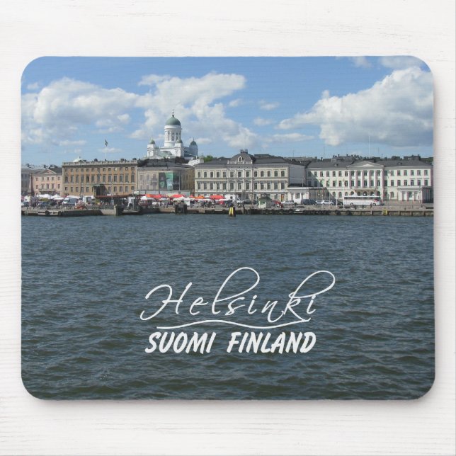 Helsinki Harbor mousepad (Front)