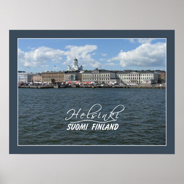 Helsinki Harbor poster (Front)