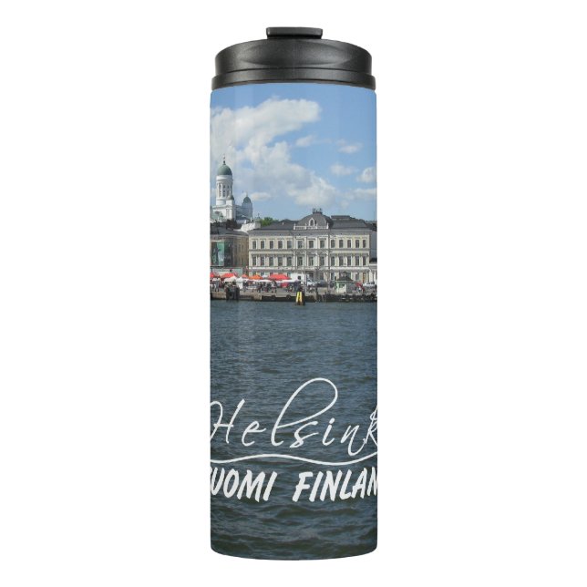 Helsinki Harbor tumbler (Front)