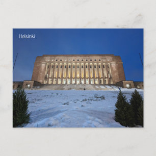 Helsinki Parliament House Postcard