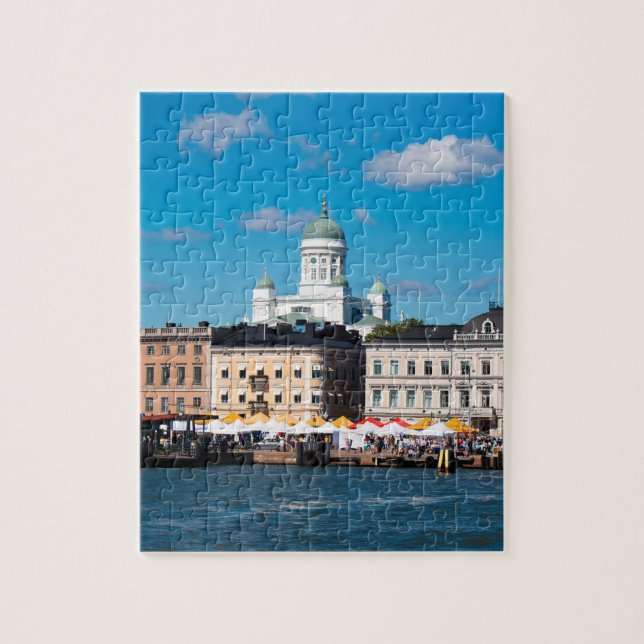 Helsinki Skyline Jigsaw Puzzle (Vertical)