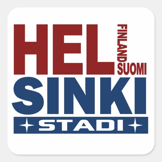 Helsinki stickers (Front)