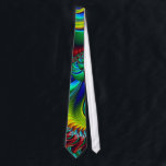 Helter Skelter Neck Tie<br><div class="desc">Very cool and unique fractal design. Thanks for looking!</div>