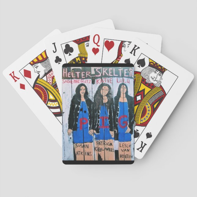 HELTER SKELTER POKER CARDS (Back)