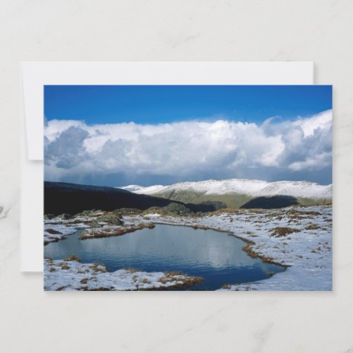 Helvellyn England Holiday Card