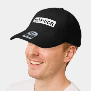 helvetica 47 brand hat