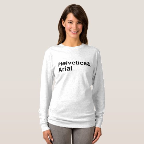 HelveticaArial T_Shirt