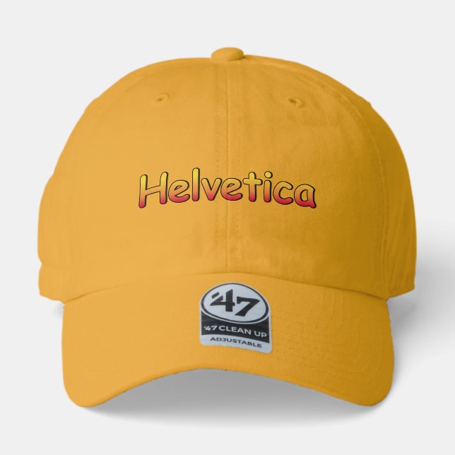 Helvetica Comic Sans 47 Brand Hat (Front)