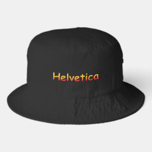 Helvetica Comic Sans Bucket Hat