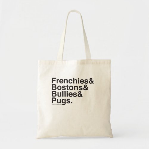 Helvetica Dogs Tote
