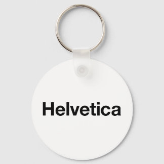 Helvetica Keychain