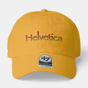 Helvetica Papyrus 47 Brand Hat