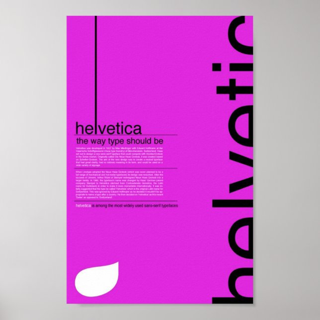 Helvetica Poster (Front)