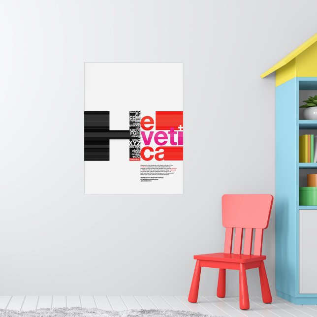HELVETICA Poster | Zazzle