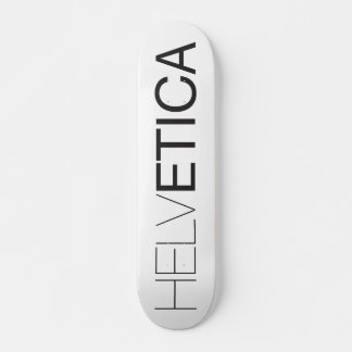 Helvetica Skateboard Deck